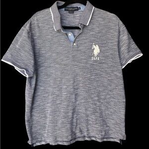 U.S. Polo Assn. Birdsye Classic Polo Shirt with Embroidered Logo